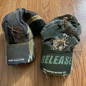 2 bow hunting hats